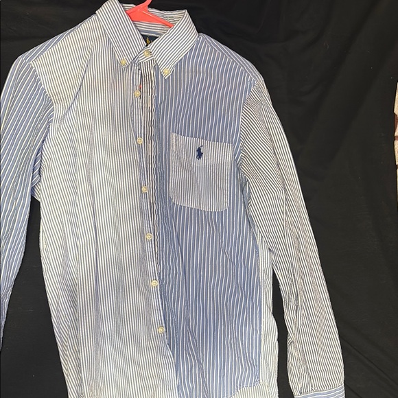 Polo by Ralph Lauren Blue Striped Men's Shirt - Picture 1 of 1